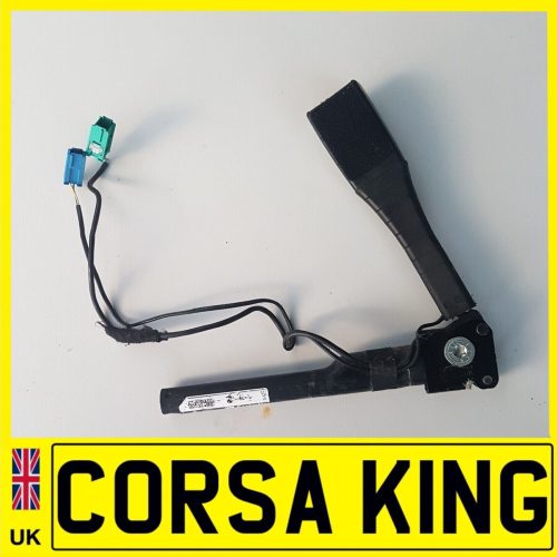 Vauxhall Corsa E Drivers Offside Front Seat Belt Buckle Pretensioner GM 13427749