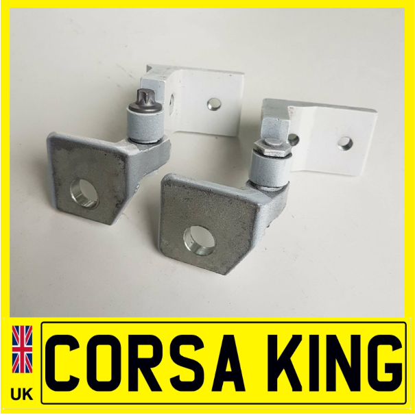 Corsa E 2017 5 Door Rear Passenger Side Door Hinges Olympic Summit White GAZ Z40R