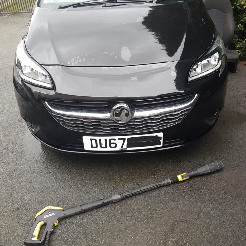 VAUXHALL CORSA E 2014-2018 COMPLETE FRONT BUMPER - BLACK Z22Y
