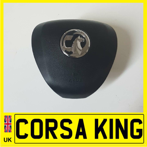VAUXHALL CORSA E 2015-19 DRIVERS SIDE STEERING WHEEL AIRBAG GM 13403826