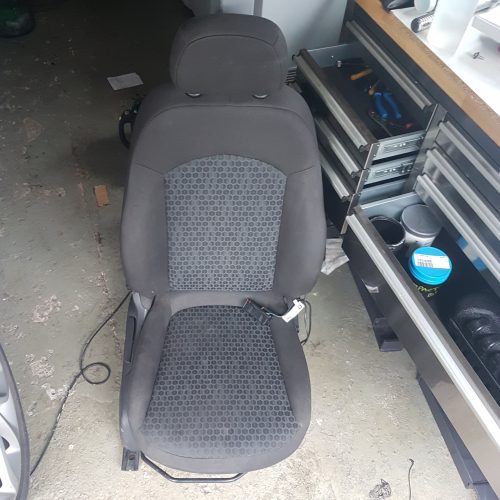 Vauxhall Corsa E 5 Door Drivers Side Front HEATED Seat - Includes Airbag