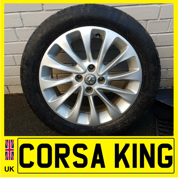 Vauxhall Opel Corsa E Spare Alloy Wheel & Tyre – 16 Inch – 195 55 R16 (Lots of tread) 13399305