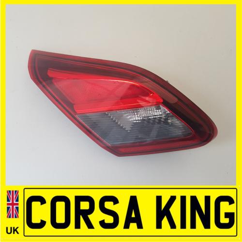 2015-18 Vauxhall Corsa E 5 Door Passenger Side Inner Rear Tailgate Light