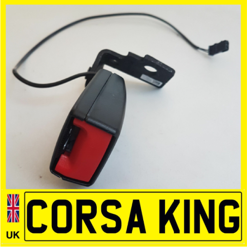 2015-2019 VAUXHALL CORSA E REAR PASSENGER SIDE SEAT BELT BUCKLE CLASP 13427757