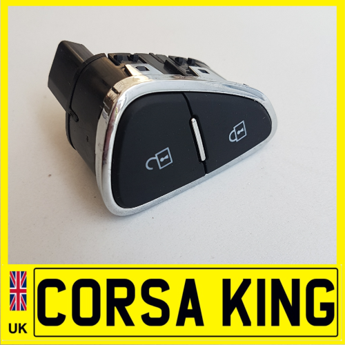 VAUXHALL CORSA E 2014-2017 CENTRAL DOOR LOCK CONTROL SWITCH BUTTONS 39031633