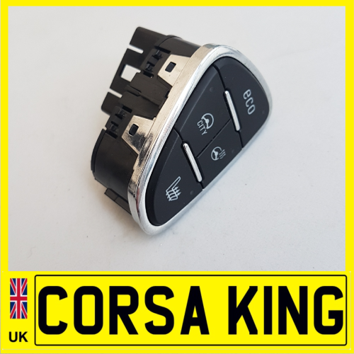 Vauxhall Corsa E City Eco Heated Passenger Seat Steering Switch Button 13423503