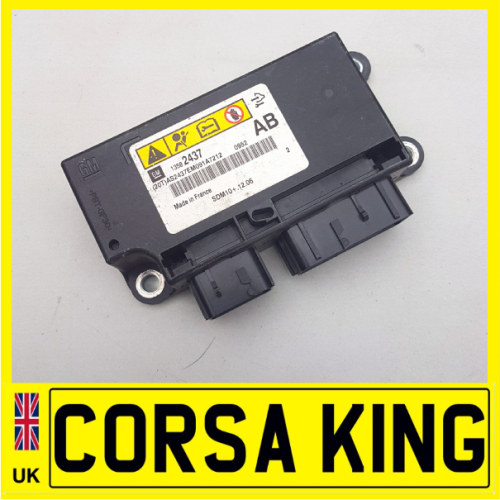 2010-2015 VAUXHALL ASTRA J MK6 AIRBAG ECU MODULE 13582437 AB