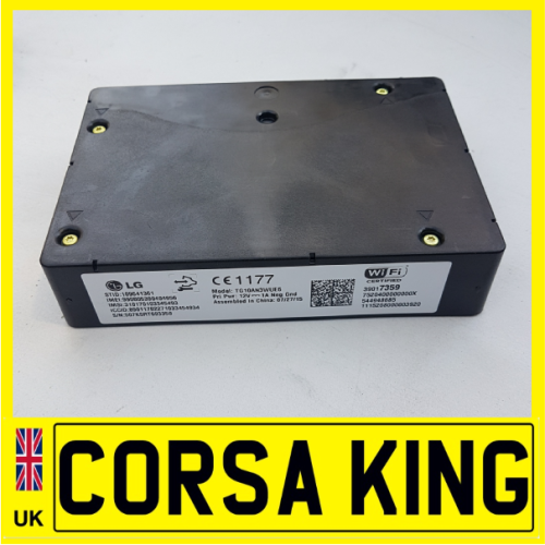 2015-2018 Vauxhall Corsa E Wifi Hotspot Control Module Unit 39017359