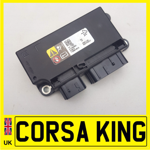 2015-2019 VAUXHALL CORSA E AIRBAG ECU CONTROL MODULE 13597092