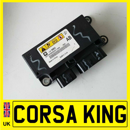 VAUXHALL ASTRA J MK6 2010-2015 AIRBAG ECU MODULE 13575683 AB