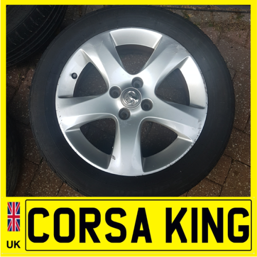 2007-2015 Vauxhall Opel Corsa D Spare Alloy Wheel & Tyre - 16 Inch - 195 55 R16 (Lots of tread on tyre)