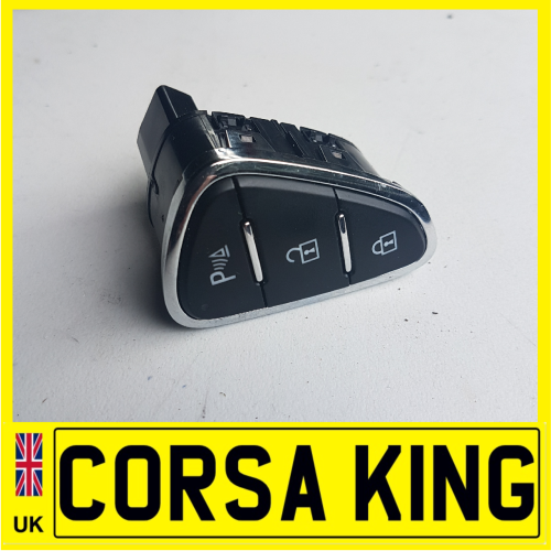 2015-19 VAUXHALL CORSA E CENTRAL LOCKING PARKING SENSOR SWITCH BUTTONS 13363828