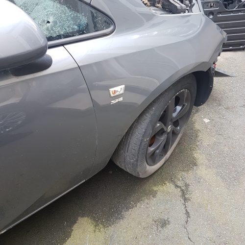 2015-2019 VAUXHALL CORSA E DRIVERS SIDE WING ASTEROID / PHANTOM GREY Z190