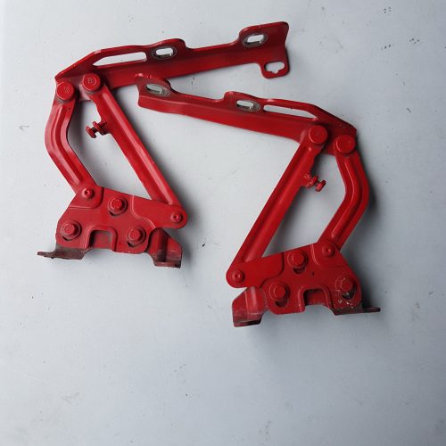 2015-2019 VAUXHALL CORSA E PAIR OF FLAME RED Z547 BONNET HINGES