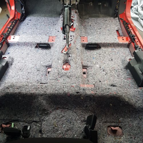 2015-2019 Vauxhall Corsa E 3 Door Interior Full Floor Under Carpet Insulator Matting 13379097 460408748
