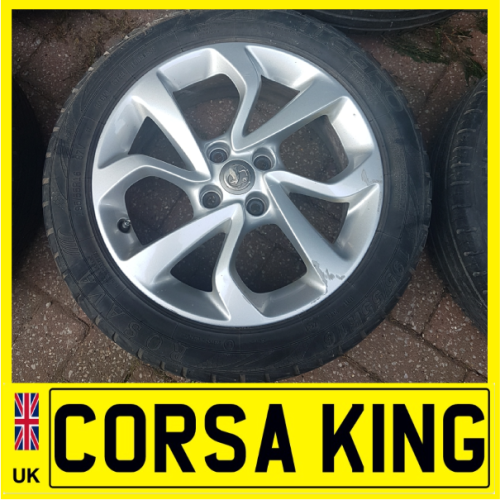 2015-2019 Vauxhall Corsa E Spare Alloy Wheel & Tyre 195 55 R16 (Lots of tread)