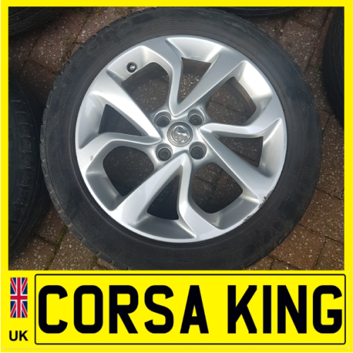 2015-2019 Vauxhall Corsa E Spare Alloy Wheel & Tyre 195 55 R16 (Lots of tread)