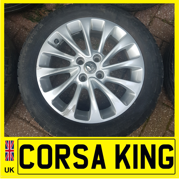 Vauxhall Opel Corsa E Spare Alloy Wheel & Tyre - 16 Inch - 195 55 R16 (Lots of tread) 13399305