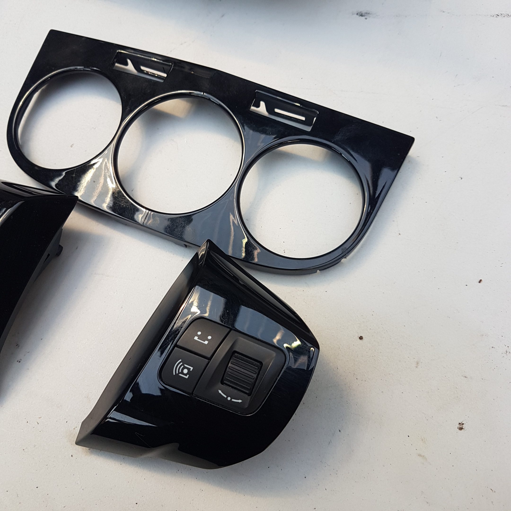 2006-2015 Vauxhall Opel Corsa D Piano Black Dash Trim Set - Heated Seat Version (6 Buttons) - Image 7