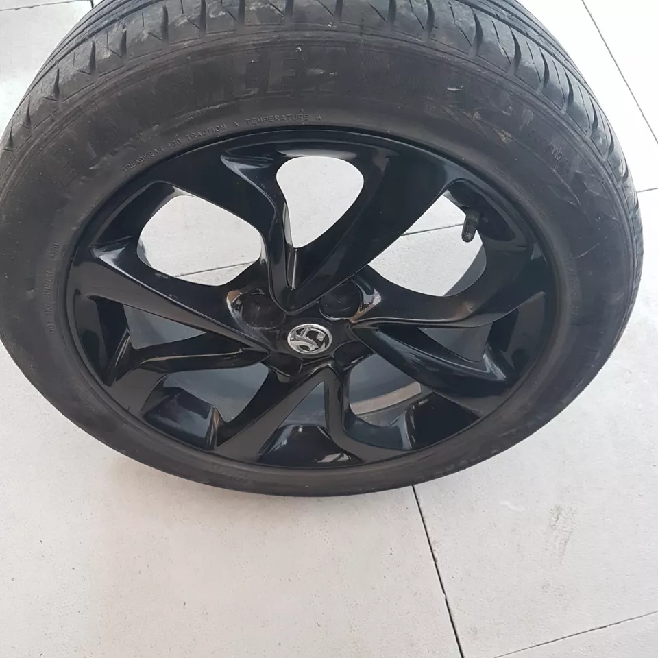 2014-2019 VAUXHALL CORSA E SRI SPARE 16 INCH BLACK ALLOY WHEEL & GOOD TYRE - NO MARKS - Image 5