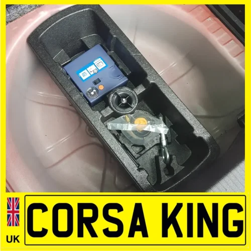 2015-2018 VAUXHALL CORSA E SPARE TYRE REPAIR INFLATOR & SEALANT TOOL KIT SET