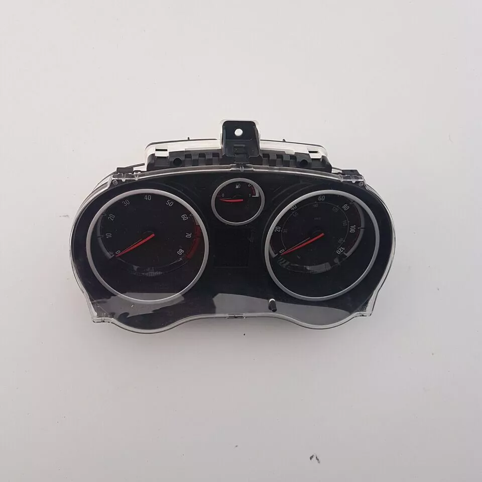 Vauxhall Corsa D SXI Petrol Instrument Speedo Dial Clock Set + PIN 13373017 ACSG - Image 5