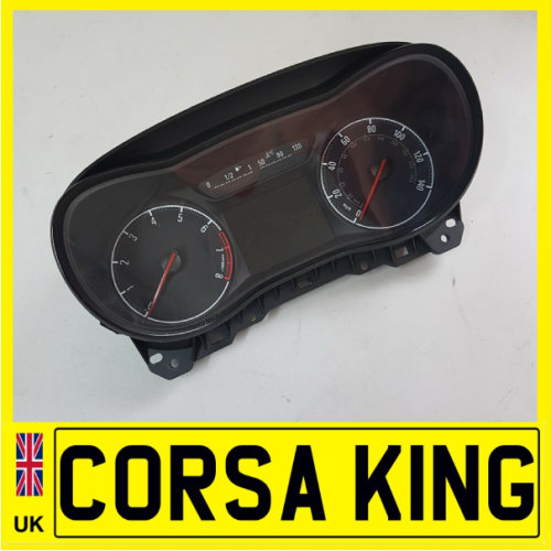 2014-2019 VAUXHALL CORSA E SPEEDOMETER INSTRUMENT CLUSTER CLOCKS 39007359