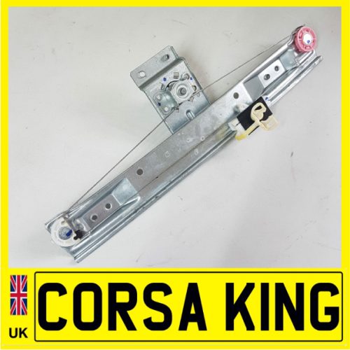 2014-2019 VAUXHALL CORSA E 5 Door Passenger Side Rear Window Regulator Winder 13188503