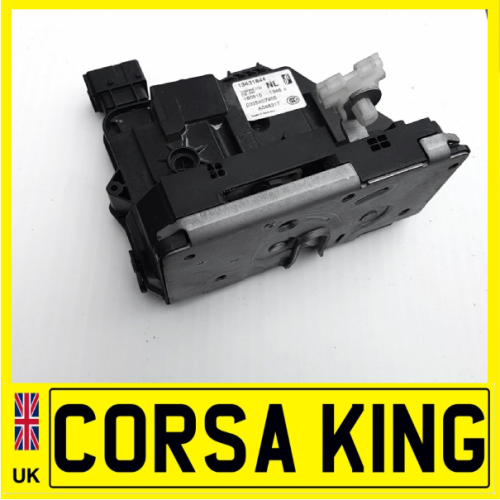 2014-2019 VAUXHALL CORSA E Right Drivers Side Rear Door Lock Assembly 13431844