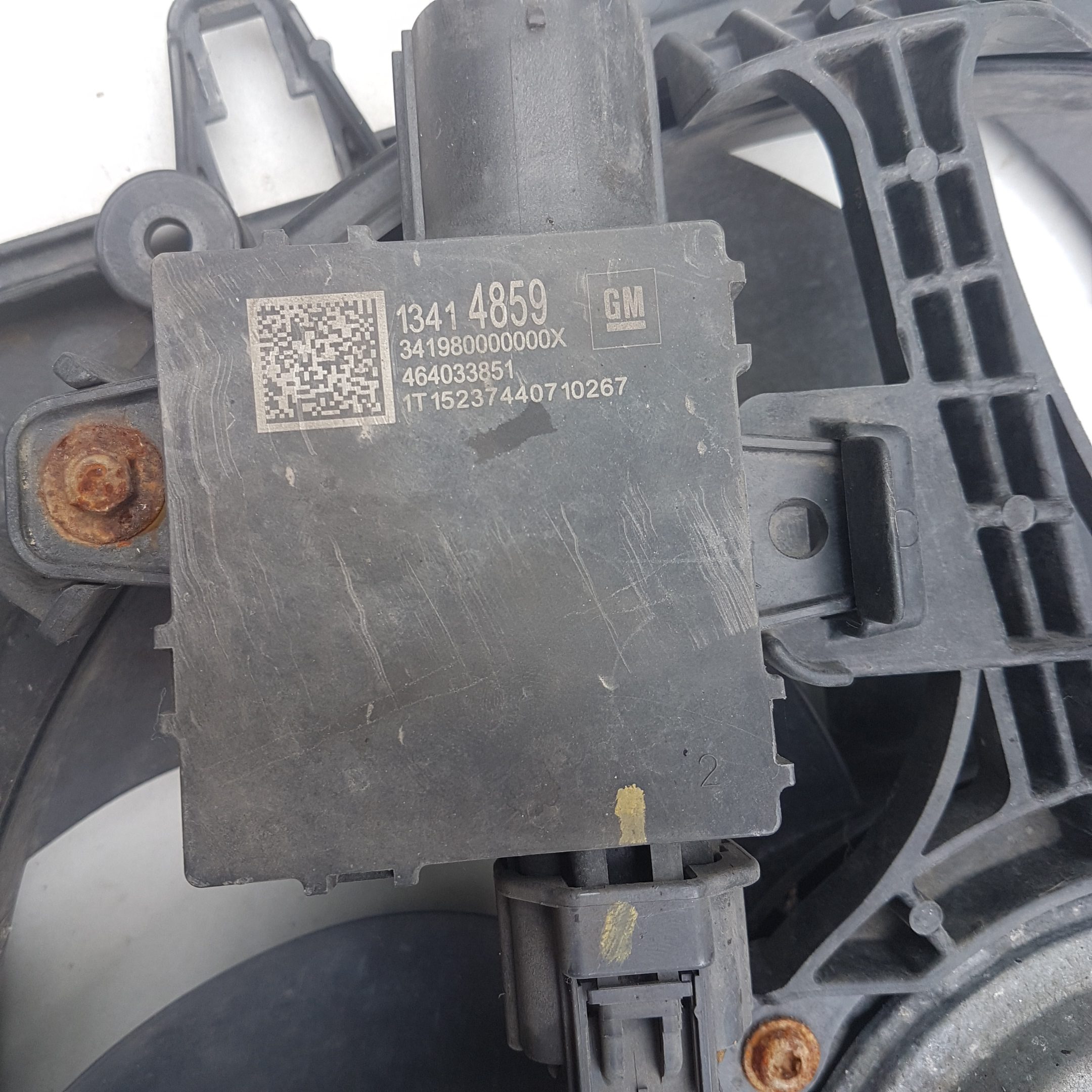 2014-2019 Vauxhall Opel Corsa E 1.0 1.4 Turbo Petrol Radiator Cooling Fan & Motor 13414859 13486493 - Image 4