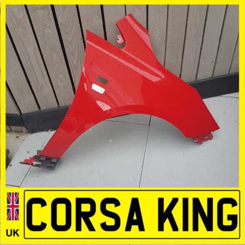 2015-2019 Vauxhall Corsa E LTD Limited Edition Drivers Side Wing Flame Red Z547