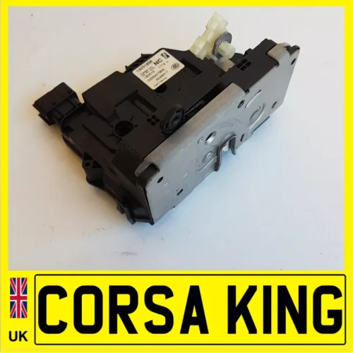 VAUXHALL CORSA E 2014-19 Right Drivers Side 5 Door Front Lock Assembly 13431836
