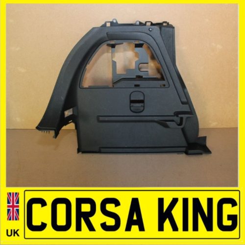 2007-2018 Vauxhall Corsa D & E Passenger Side Interior Boot Quarter Trim Panel 13432993