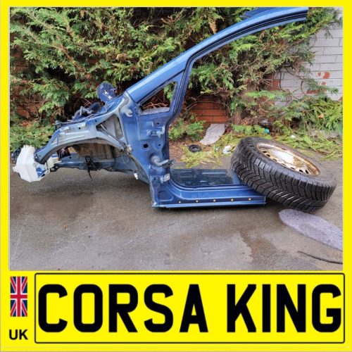 2015-2018 VAUXHALL CORSA E 3 DOOR PASSENGERS SIDE FRONT BODY SHELL QUARTER PANEL CUT