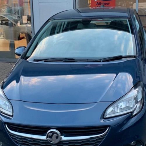 2015-2018 Vauxhall Corsa E Bonnet In Dark Sea Blue Z22W Fits 3 & 5 Door