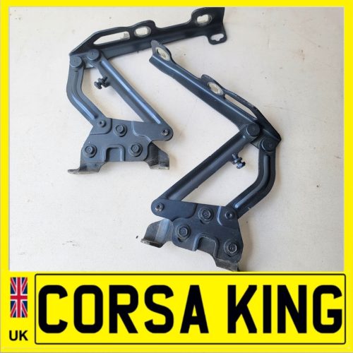 2007-2019 VAUXHALL CORSA D & E PAIR OF DARK SEA BLUE Z22W BONNET HINGES (PAIR)