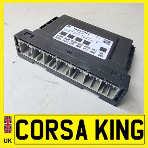 2015-2019 VAUXHALL CORSA E MK4 BCM BODY CONTROL MODULE GM 13506072